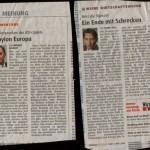 Zwei Kommentare in der CN vom 11.12.2011